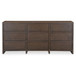 Jenson - 9 Drawer Dresser - Brown