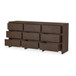 Jenson - 9 Drawer Dresser - Brown