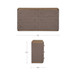 Simone - 6 Drawer Dresser - Brown