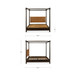 Devin - King Bed - Brown