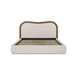 Camilla - King Bed - Oat / White / Beige