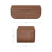 Hettie - Floating Nightstand - Dark Brown