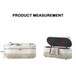 Oval Upholstered Storage Ottoman With Fringe Trim & Lift Top Lid