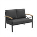 Outdoor Loveseat With Washable Cushions