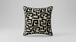 Rizz Black 4PC Sectional in Fabric