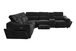 Yash Premium Corduroy Sectional