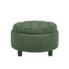 Storage Round Footstool Table Ottoman