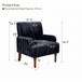 Accent Comfortable Upholstered Armchair For Living Room