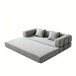 Convertible Sleeper Sofa Bed, 3 Seater Fold Out Couch With Mattress
