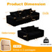 4 Seat Sofa, Modern Comfy Upholstered Sofa Cloud Couch, Deep Seat Couches With Soft Pillows