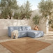Sunseeker - 2 Piece Outdoor Nook - Light Blue