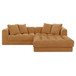 Davie - Nook Modular Sectional - Golden Yellow