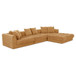 Davie - Lounge Modular Sectional - Golden Yellow