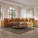 Davie - Classic L Modular Sectional - Golden Yellow