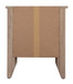 Roller Drawer Glides Nightstand