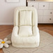 Upholstered Foldable Lazy Sofa Bed For Adults And Pets