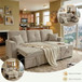 Sleeper Sectional With Pull Out Bed, Reversible Chaise