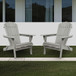 Lounge Patio Chair For Garden Outdoor Wooden Folding Adirondack Chair (Set of 2) Solid Cedar Wood Lounge Patio Chair For Garden