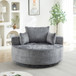 Swivel Chair With Rotating Base For Living Room