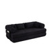 Convertible Sleeper Sofa Bed With Cylindrical Pillow