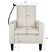Recliner Chairs For Adults, Adjustable Recliner Sofa With Mobile Phone Holder & Cup Holder, Modern Reclining Chairs Fabric Push Back Recliner Chairs For Living Room, Bedroom