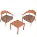 Furniture Set With Seat Cushions, Sturdy And Durable
