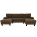 U-Shaped Sofa With Dual Chaise
