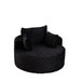 Modern Single Sofa With Backrest Pillow For Living Room
