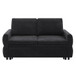 Convertible Sofa Bed Loveseat With Adjustable Backrest And USB Ports