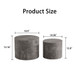 Modern Round Nesting Coffee Table (Set of 2)