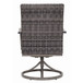 Outdoor Swivel Dining Chair (Set of 2) - Gray