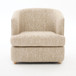 Arm Lounge Chair With Removable Seat Cushion - Light Brown