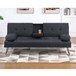 Adjustable Sofa With Fold Down Table And Cup Holders