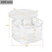 Round Lift Top Coffee Table With Hidden Storage