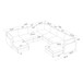 Modular Sectional With Custom Configuration