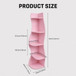 5 Tier S - Shaped Corner Shelf For Living Room