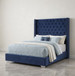 Mozart  Bedroom Set in Blue