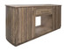 Mezquite - 1 Drawer & 2 Door TV Stand For Fire Place