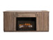 Mezquite - 1 Drawer & 2 Door TV Stand For Fire Place