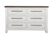 Stoa - Dresser - White / Brown