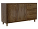 Savia - 3 Drawer & 2 Door Console - Brown