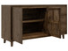 Savia - 3 Drawer & 2 Door Console - Brown