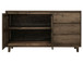 Savia - 3 Drawer & 2 Door Console - Brown