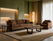 Zaphiro - Armchair - Brown