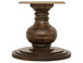 Lumiere - Round Pedestal Table - Brown