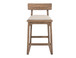 Balam - Upholstered Barstool (Set of 2) - Brown / Beige