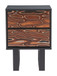 Aremi - Nightstand - Brown / Black