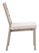 Reefline - Armless Dining Chair (Set of 2) - Gray / Light Brown