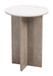 Oceanveil - Side Table - White / Light Brown