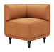 Malben - Corner Chair - Brown